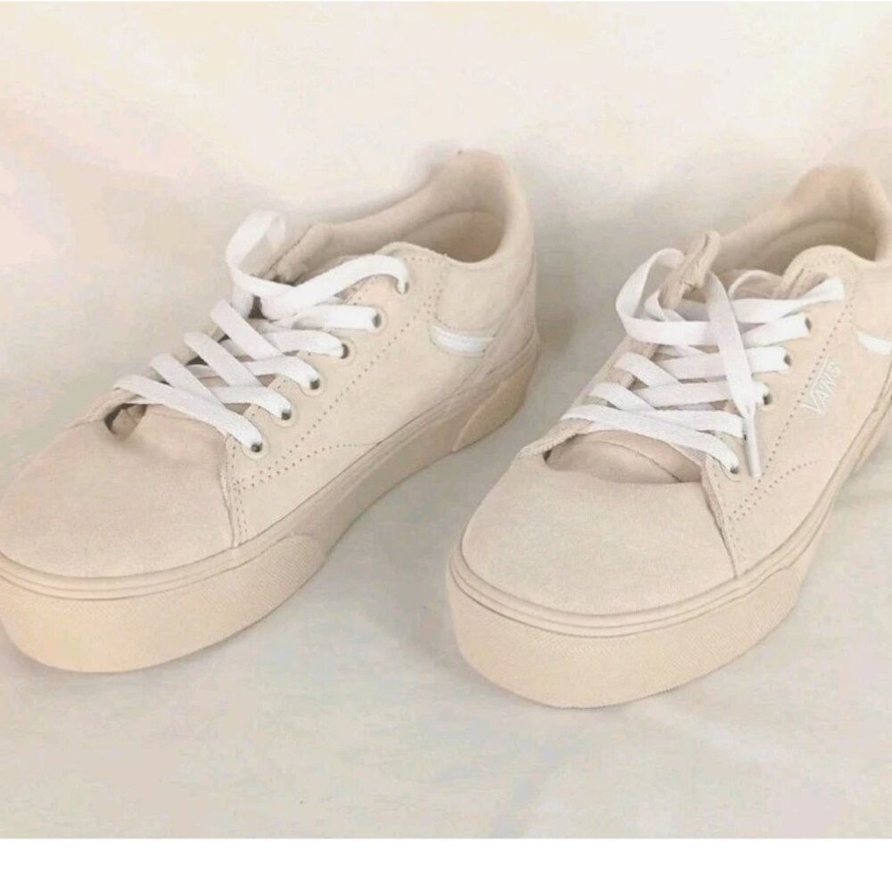 NWOB Women's Tan Vans off the Wall 721356 Size 7.5 - Picture 10 of 14